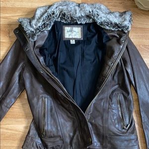 Genuine leather jacket